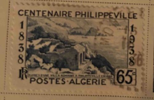Centenaire Philippeville Postes Algerie 65c Stamp