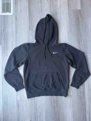 Nike Men's Dark Gray Fleece Hoodie