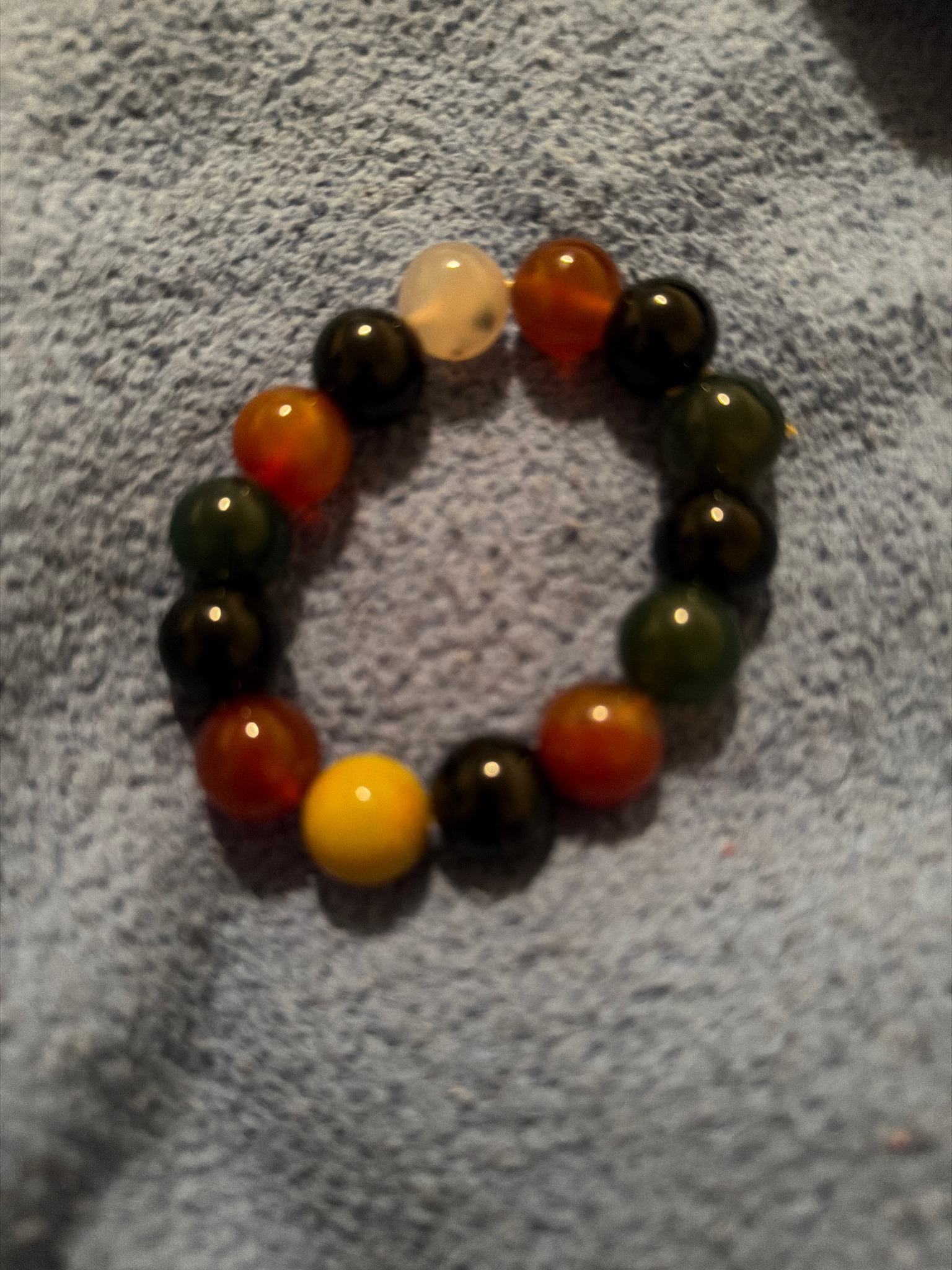 Submitted photo of Beaded gemstone ring