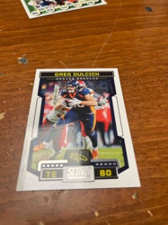 Greg Dulcich 2022 Score Football Card