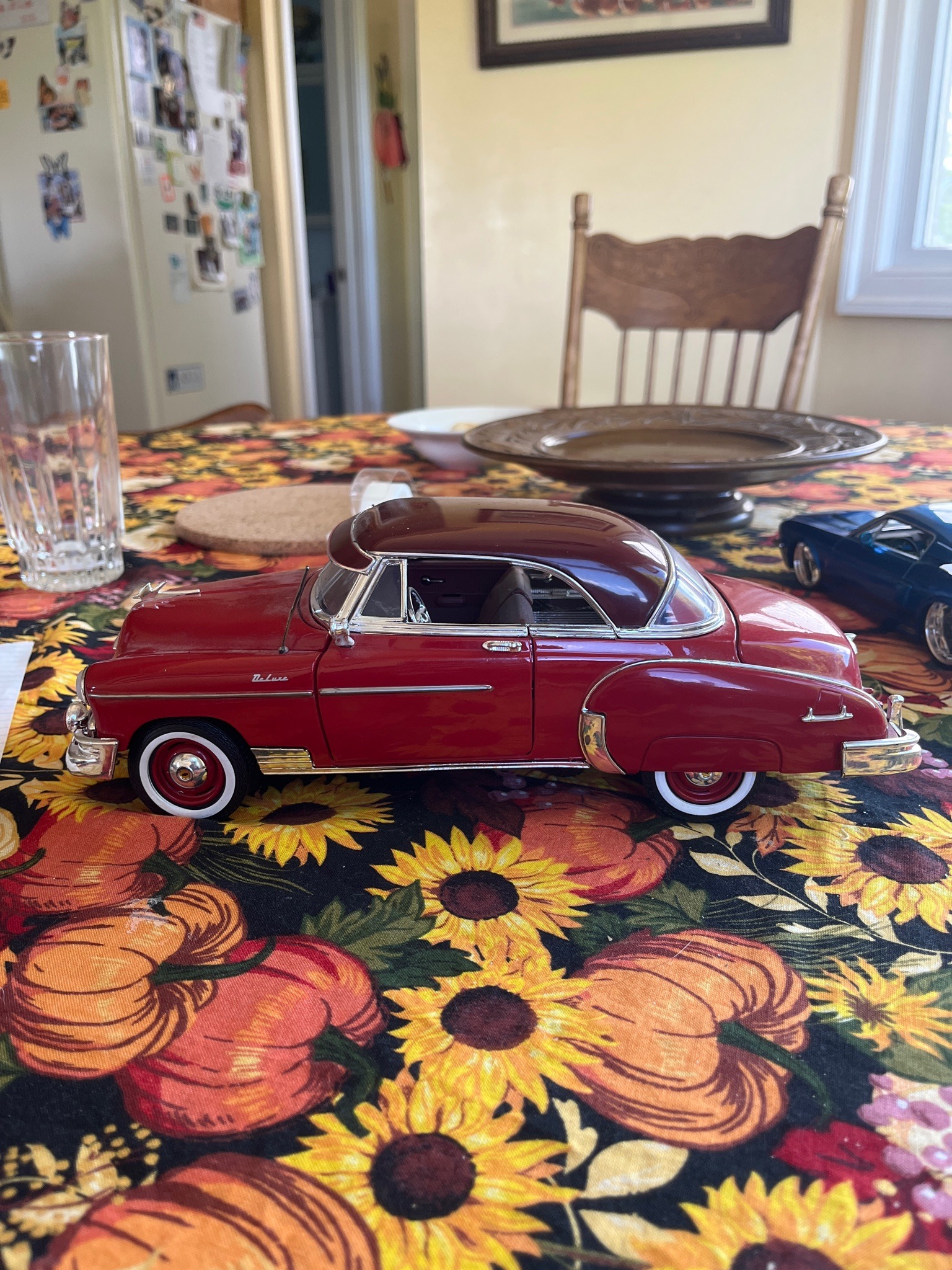Submitted photo of Diecast scale model car, appears to be a 1950 Chevrolet Styleline DeLuxe (not authenticated)