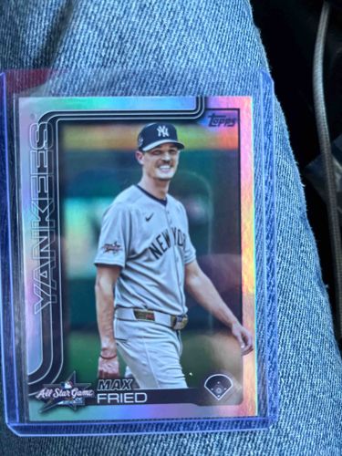Max Fried 2023 Topps Chrome All-Star Game Baseball Card