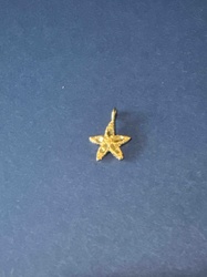Gold Starfish Pendant