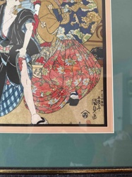Japanese Ukiyo-e Woodblock Print