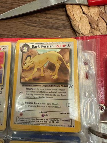 Dark Persian - Team Rocket Set 42/82 (1st Edition)