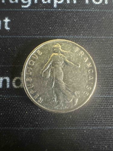 French Franc Coin (Obverse - Marianne)