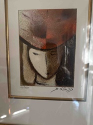 "Woman in a Hat" Limited Edition Print