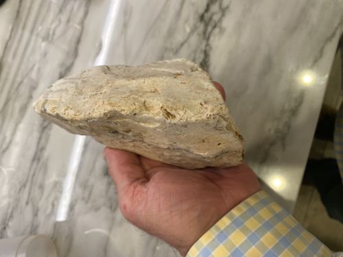 Paleolithic-Style Stone Scraping Tool / Handaxe