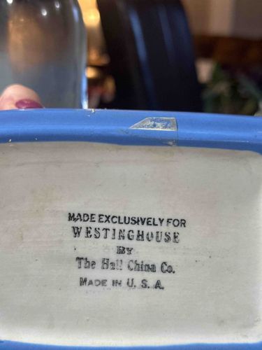 Westinghouse Refrigerator Dish by Hall China Co.