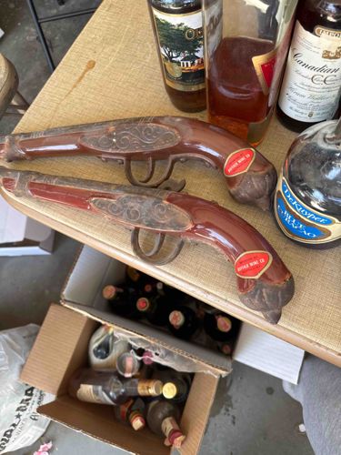 Flintlock Pistol Novelty Decanters