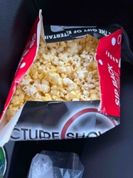 Cinema Popcorn in Branded Container