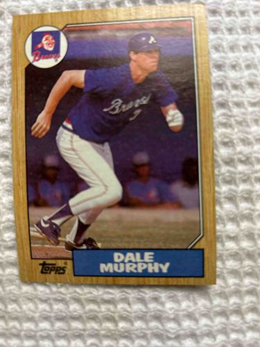 1987 Topps Dale Murphy Baseball Card