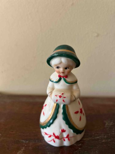 Porcelain Bell Figurine of an Old Woman