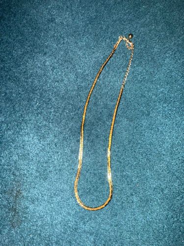 Gold-Tone Snake Chain Necklace