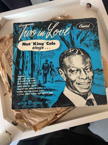 Nat 'King' Cole - Two in Love (LP Record)