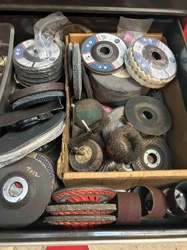 Assorted Abrasive and Grinding Discs with Wire Brushes