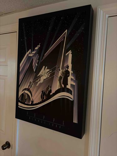 Europe 'Out of this World' Album Art Canvas Print