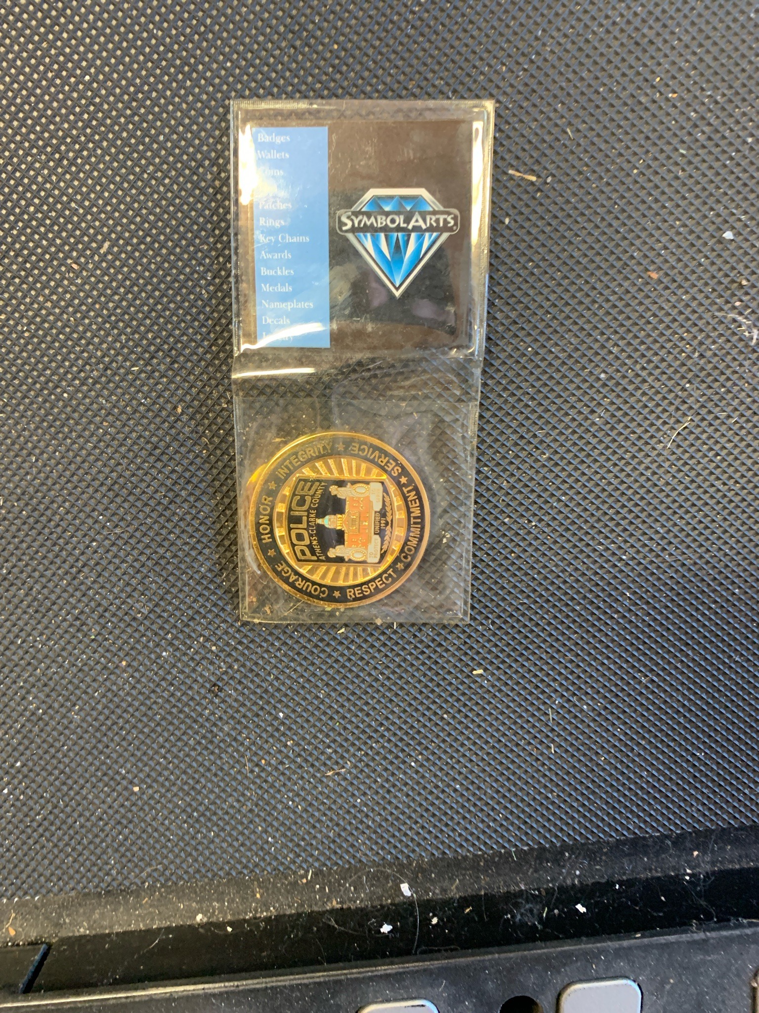 Submitted photo of Athens-Clarke County Police Challenge Coin (not authenticated)