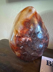 Large Polished Carnelian or Agate Specimen