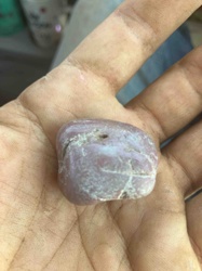 Drilled Tumbled Stone or Mineral Bead
