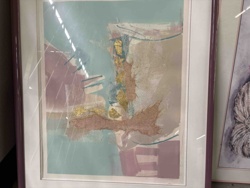 Abstract Mixed Media Artwork by E. Rore