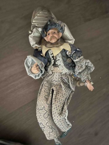 Whimsical Jester/Gnome Collectible Doll