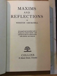 Maxims and Reflections of Winston Churchill