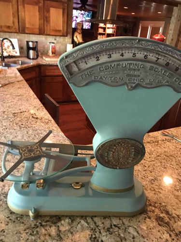 Antique Computing Scale Co. Store Scale