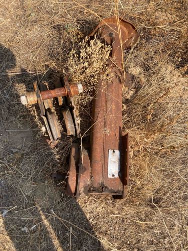 Agricultural Implement Part (Likely Plow or Tillage Component)