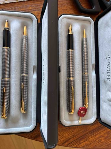 Parker 75 Sterling Ciselé Writing Instrument Sets