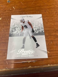 Tyree Wilson 2024 Prestige Las Vegas Raiders Football Card