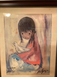 DeGrazia 'La Verga' Print / Reproduction, 1981