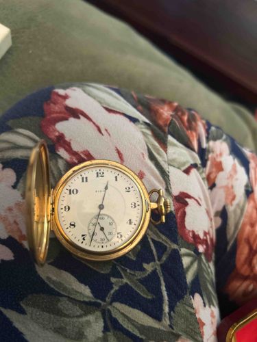 Elgin Hunter-Case Pocket Watch