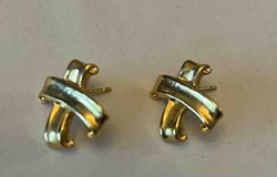 Paloma Picasso X / Love Knot Stud Earrings