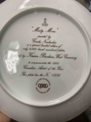Misty Morn Collector Plate by Kaiser Porcelain