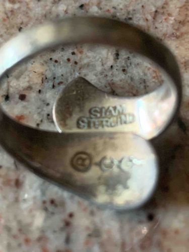 Siam Sterling Silver Ring