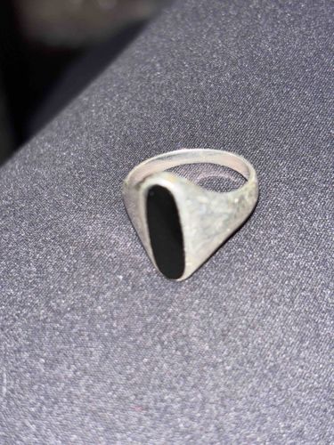 Antique/Vintage Onyx Signet Ring