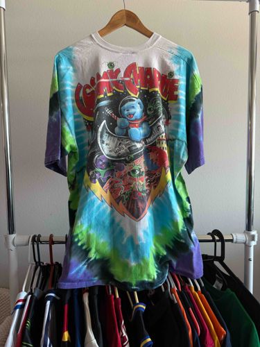 1997 Liquid Blue Grateful Dead 'Cosmic Charlie' Tie-Dye T-shirt