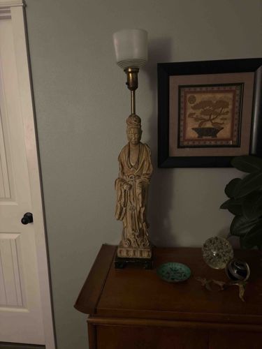 Asian Figural Table Lamp