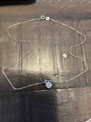 Solitaire Pendant Necklace
