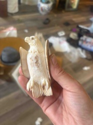 Carved Eagle Figure