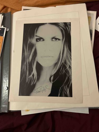 Signed Faith Hill Publicity Photograph