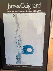 James Coignard Art Expo San Francisco 1981 Exhibition Poster