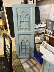 Decorative Architectural Panel with Gothic-Style Cutouts