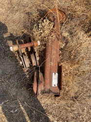 Agricultural Implement Part (Likely Plow or Tillage Component)