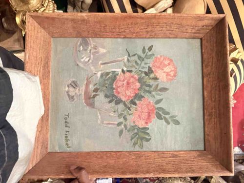 Floral Still Life Oil Painting by Todd Finkel