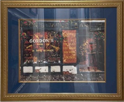 Framed Art Print of 'Gordon's' Wine Shop