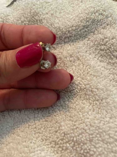 Pair of Gemstone Stud Earrings