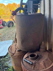 Vintage Metal Gas Cans (Set of 3)