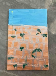 Stylized Western Wall Painting